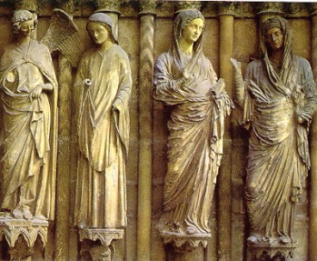 Resultado de imagen de Conjuntos escultóricos de "la Anunciación" y "la Visitación"